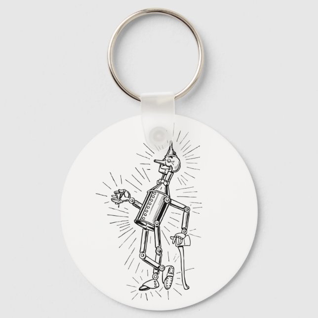 Freshly Oiled Tinman Nyckelring (Framsida)