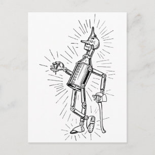 Freshly Oiled Tinman Vykort