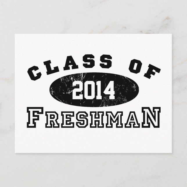 Freshman Class of Vykort (Framsida)