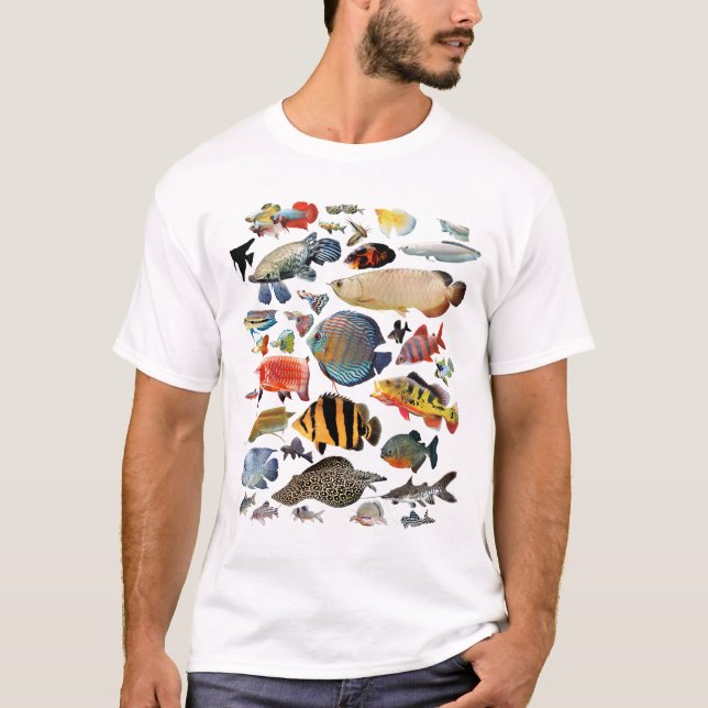Freshwater Tropical fish Tee (Framsida)