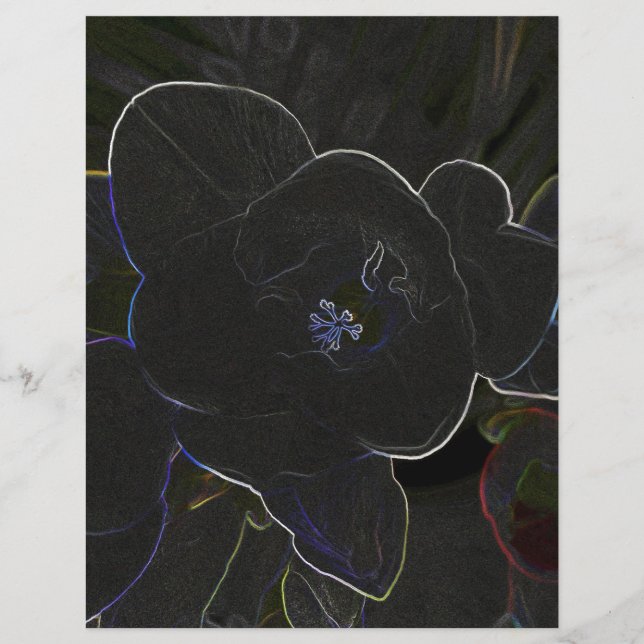 fresia blommor konturerade (Framsida)