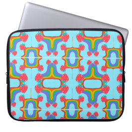 fresitas mönster laptop fodral