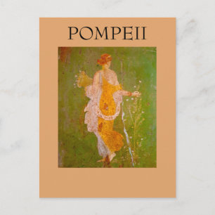 Fresk av Flora i Villa Ariadne, Pompeji Vykort