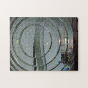 Fresnel Lens för uddBlanco fyr nära övre Pussel