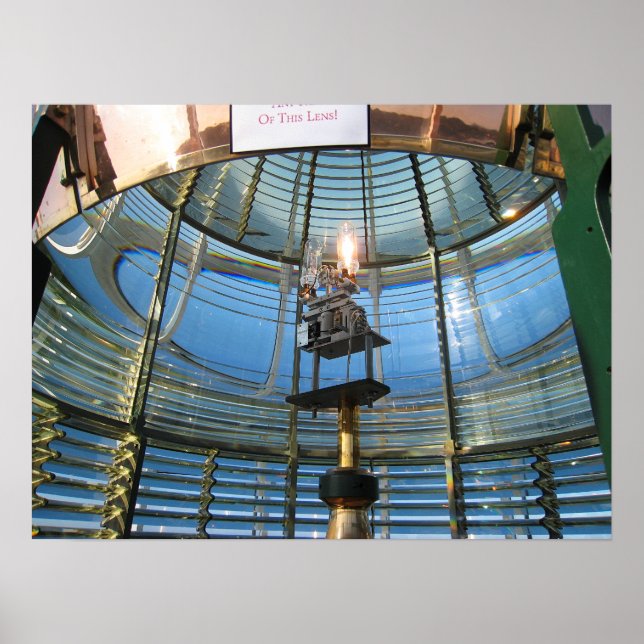FRESNEL LIGHTHOUSE LENS POSTER (Framsidan)