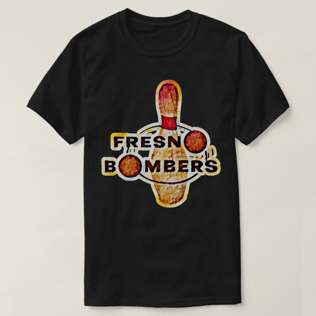 Fresno Bombers Bowling T Shirt (Design framsida)