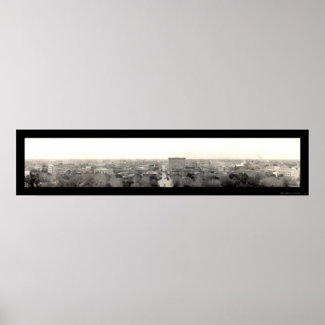 Fresno, CA Photo 1915 Poster (Framsidan)