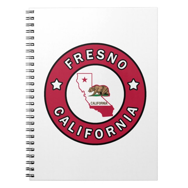 Fresno California Anteckningsbok (Framsidan)