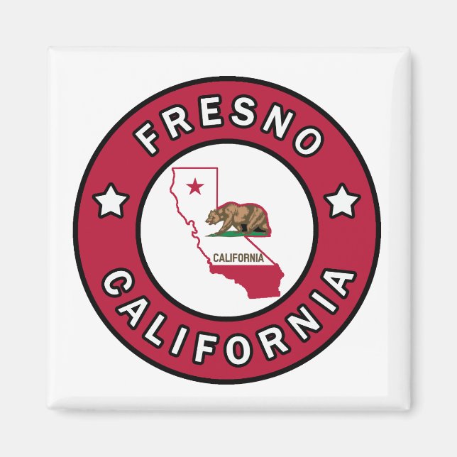 Fresno California Magnet (Framsidan)