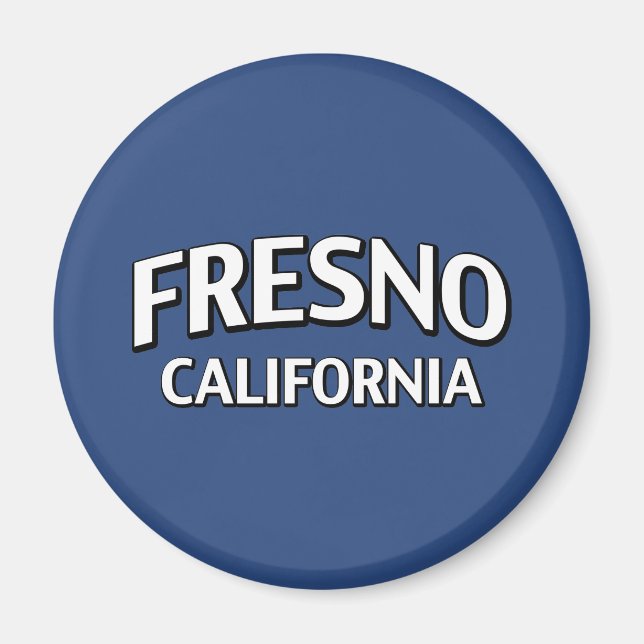 Fresno California Magnet (Framsidan)