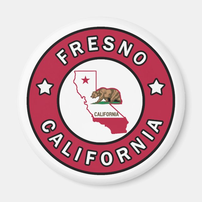 Fresno California Magnet (Framsidan)