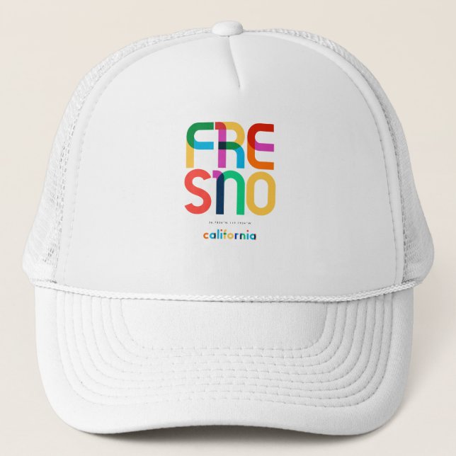 Fresno California Mid Century, Pop Art. Keps (Framsida)