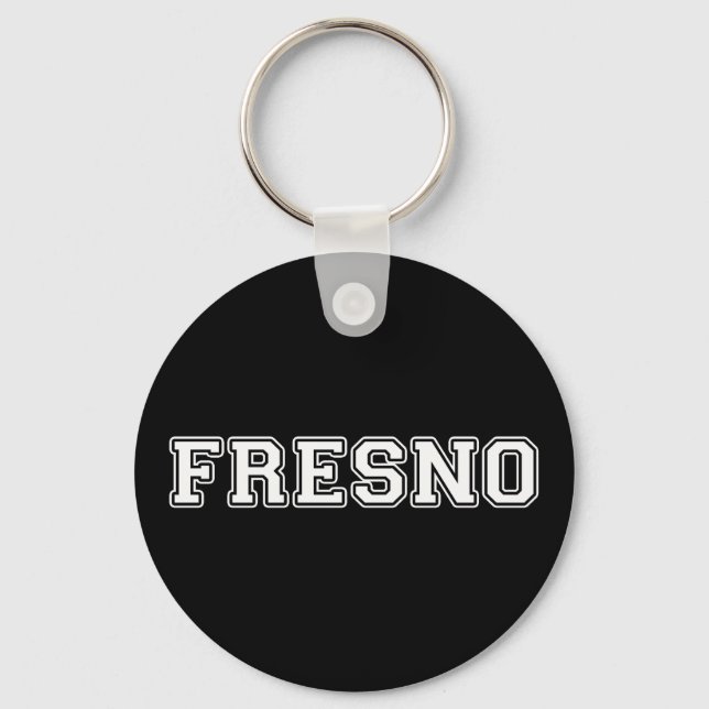 Fresno California Nyckelring (Framsida)