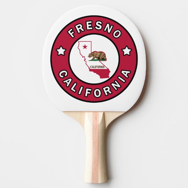 Fresno California Pingisracket (Framsidan)