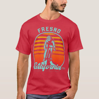 Fresno California Road Bike   T Shirt