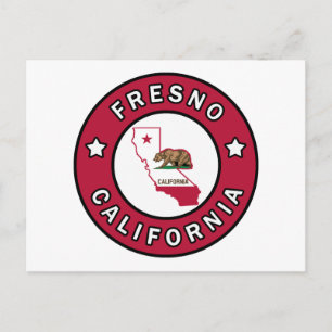 Fresno California Vykort