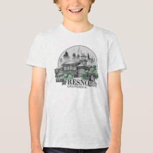 Fresno City California USA T Shirt