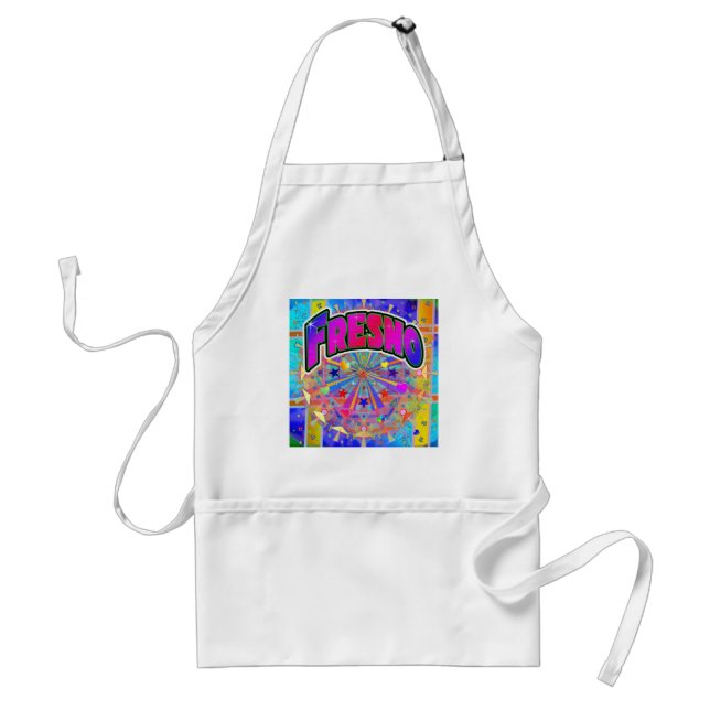 Fresno Cosmic Unity Apron Förkläde (Framsidan)