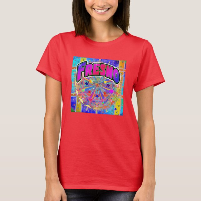 Fresno Cosmic Unity T-Shirt (Framsida)