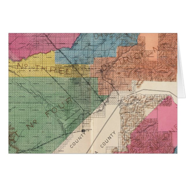 Fresno County, California 31 Hälsningskort (Framsidan Horizontal)