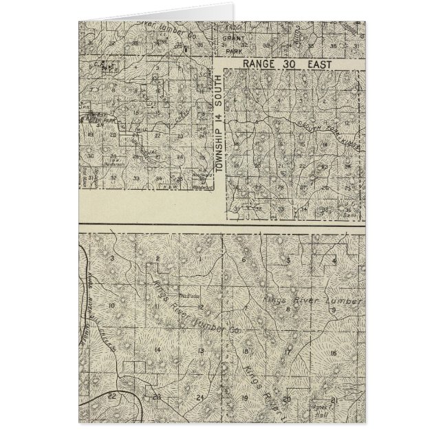 Fresno County, California 32 Hälsningskort (Framsidan)