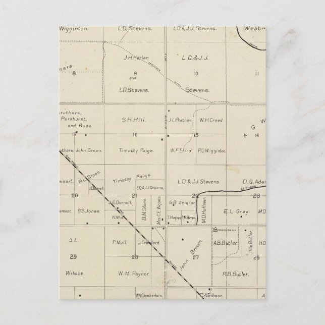 Fresno County, California 33 Vykort (Framsida)