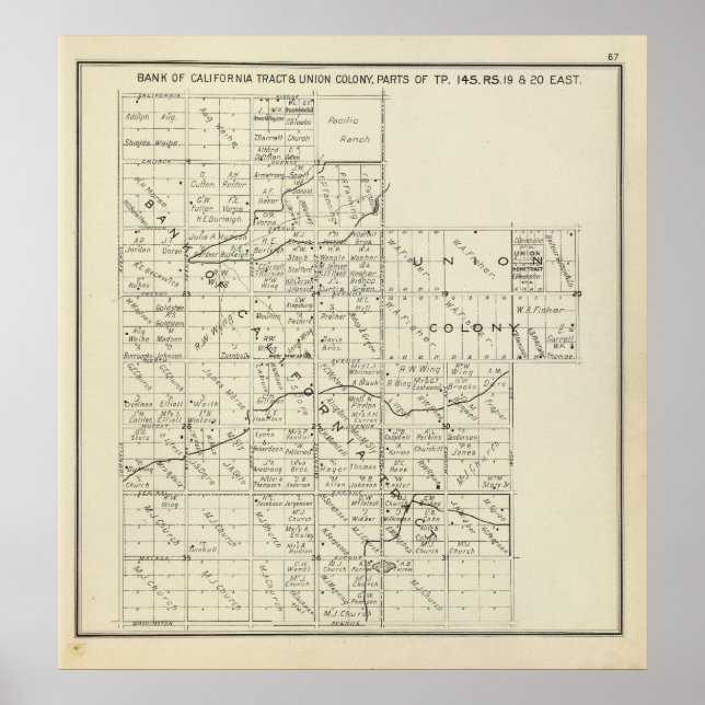 Fresno County, California 35 Poster (Framsidan)