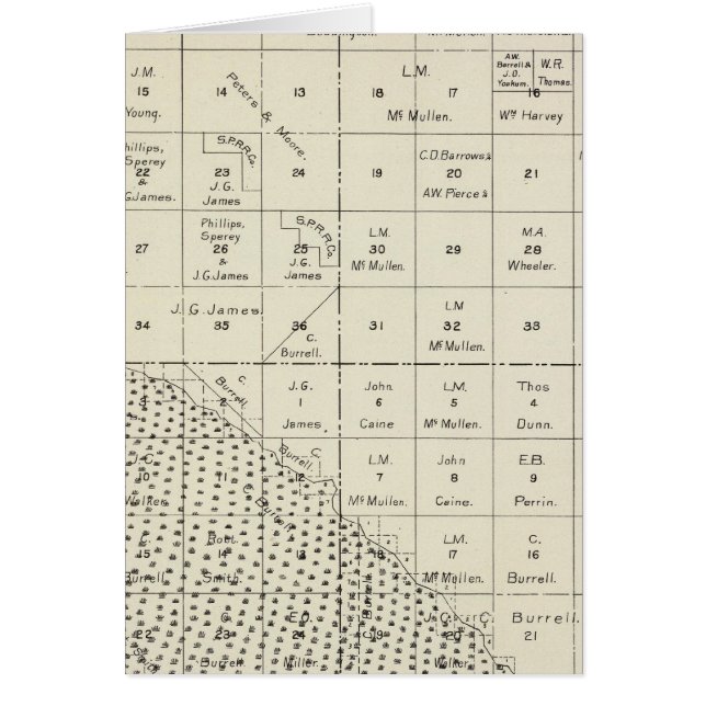 Fresno County, Kalifornien 11 Hälsningskort (Framsidan)