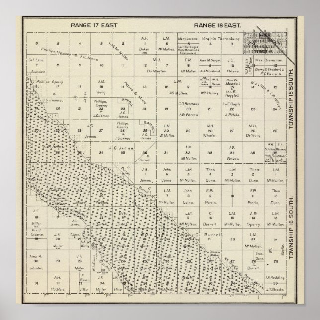 Fresno County, Kalifornien 11 Poster (Framsidan)