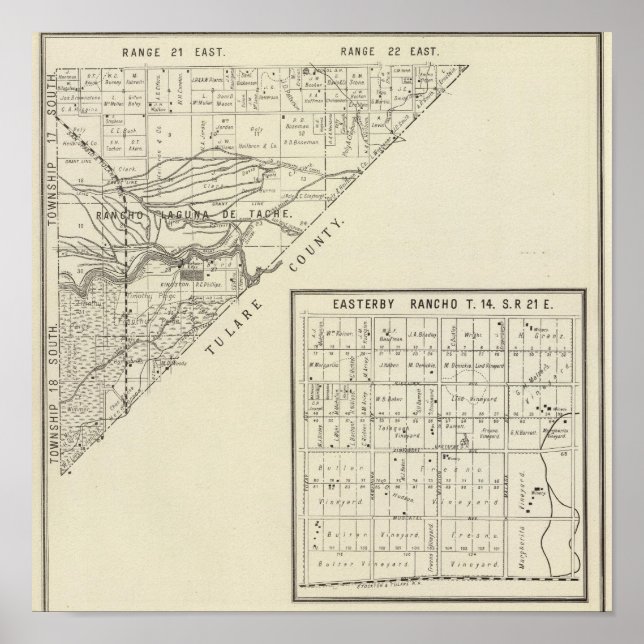 Fresno County, Kalifornien 11 Poster (Framsidan)