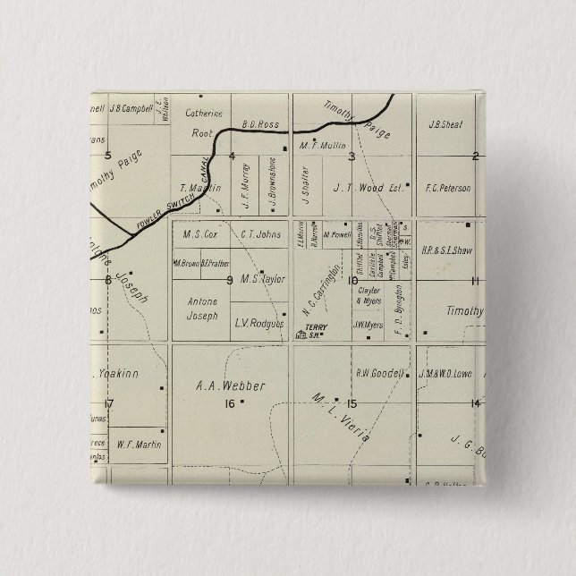 Fresno County, Kalifornien 12 Knapp (Framsida)