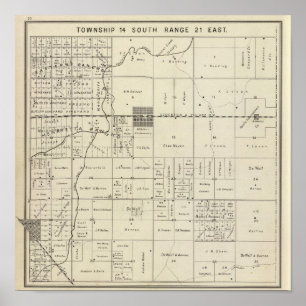 Fresno County, Kalifornien 13 Poster