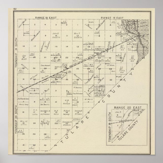 Fresno County, Kalifornien 15 Poster (Framsidan)