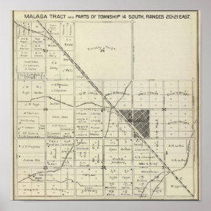 Fresno County Kalifornien 16 Poster