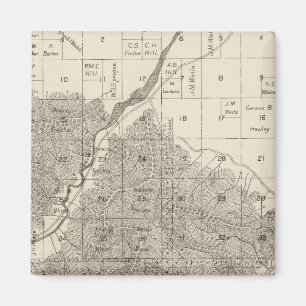 Fresno County, Kalifornien 18 Magnet