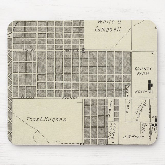 Fresno County, Kalifornien 18 Musmatta (Framsidan)