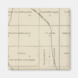 Fresno County, Kalifornien 23 Magnet