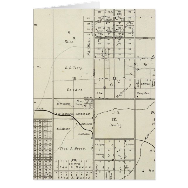 Fresno County, Kalifornien 24 Hälsningskort (Framsidan)