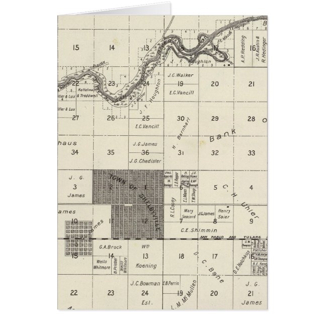 Fresno County, Kalifornien 27 Hälsningskort (Framsidan)