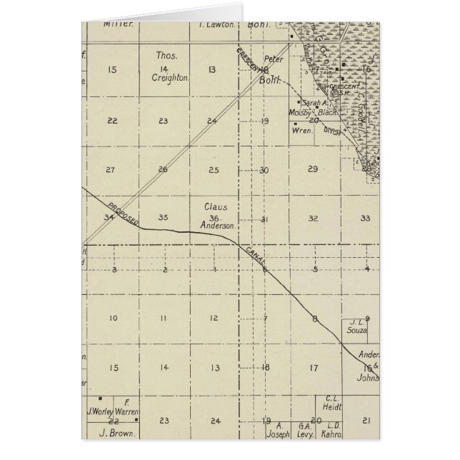 Fresno County, Kalifornien 29 Hälsningskort (Framsidan)