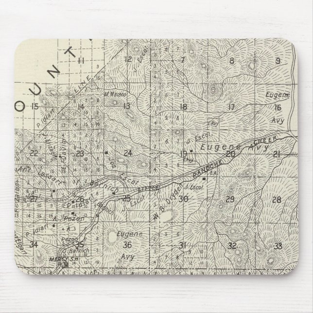 Fresno County, Kalifornien 30 Musmatta (Framsidan)