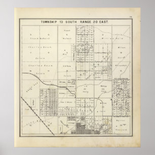 Fresno County Kalifornien 34 Poster