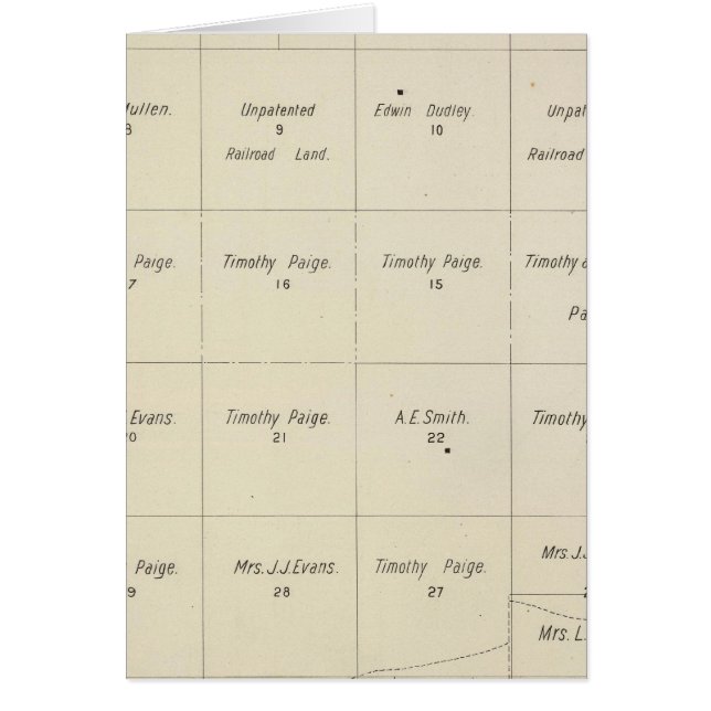Fresno County, Kalifornien 4 Hälsningskort (Framsidan)