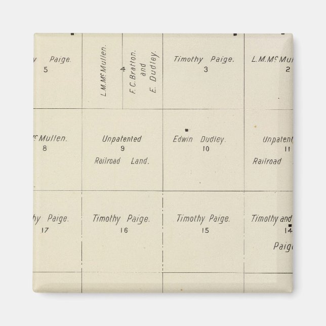 Fresno County, Kalifornien 4 Magnet (Framsidan)