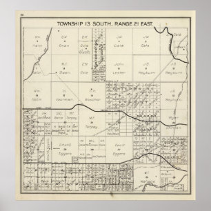 Fresno County Kalifornien 4 Poster