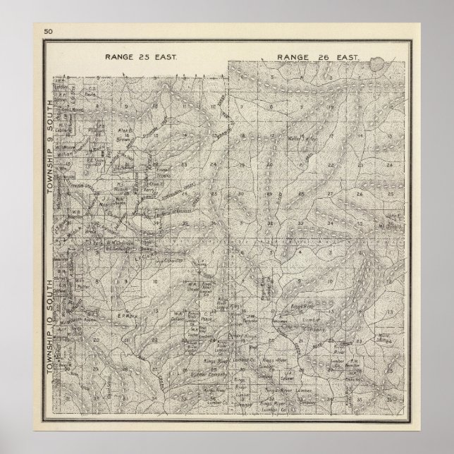 Fresno County, Kalifornien 9 Poster (Framsidan)