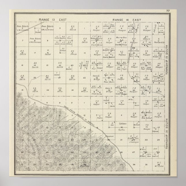 Fresno County, Kalifornien 9 Poster (Framsidan)