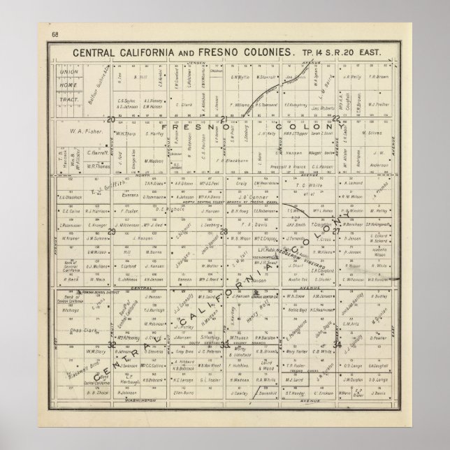 Fresno County Poster (Framsidan)