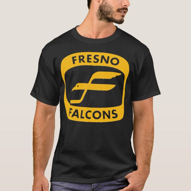 Fresno Falcons Classic Logotyp Classic T Shirt (Framsida)