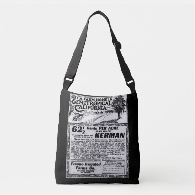 Fresno Farm Company-reklam Axelväska (Framsida)